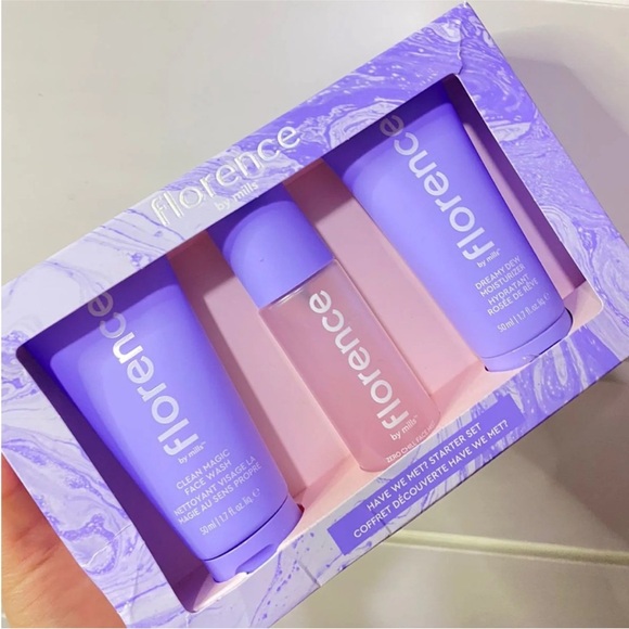 Florence By Mills Other - Florence by Mills Purple Skincare Set
